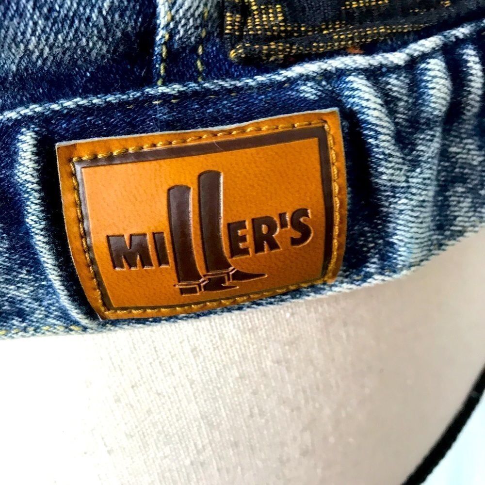 Amazing 80s Vintage Miller’s Western Jean Jacket - Picture 11 of 16